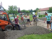 Vybudování Vlkavské dopravní cyklostezky 2017